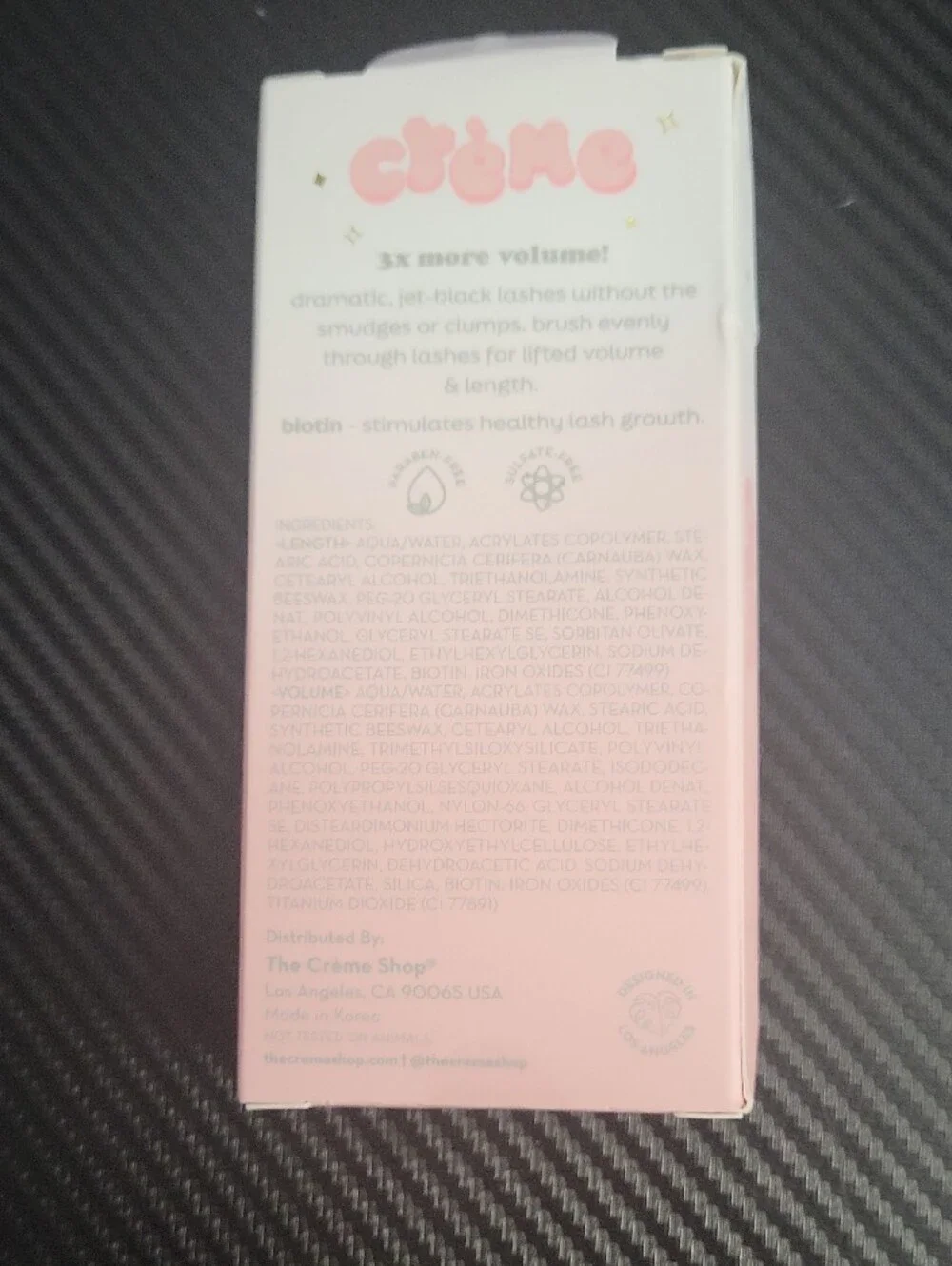 The Creme Shop lash serum